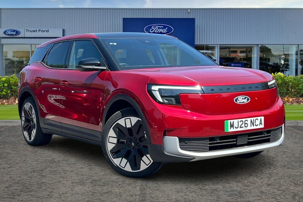 Ford Explorer Extended Range 77Kwh Premium Suv Red