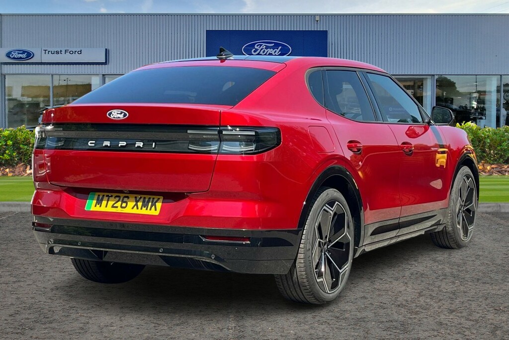 Ford Capri Extended Range 79Kwh Premium Suv Red #4