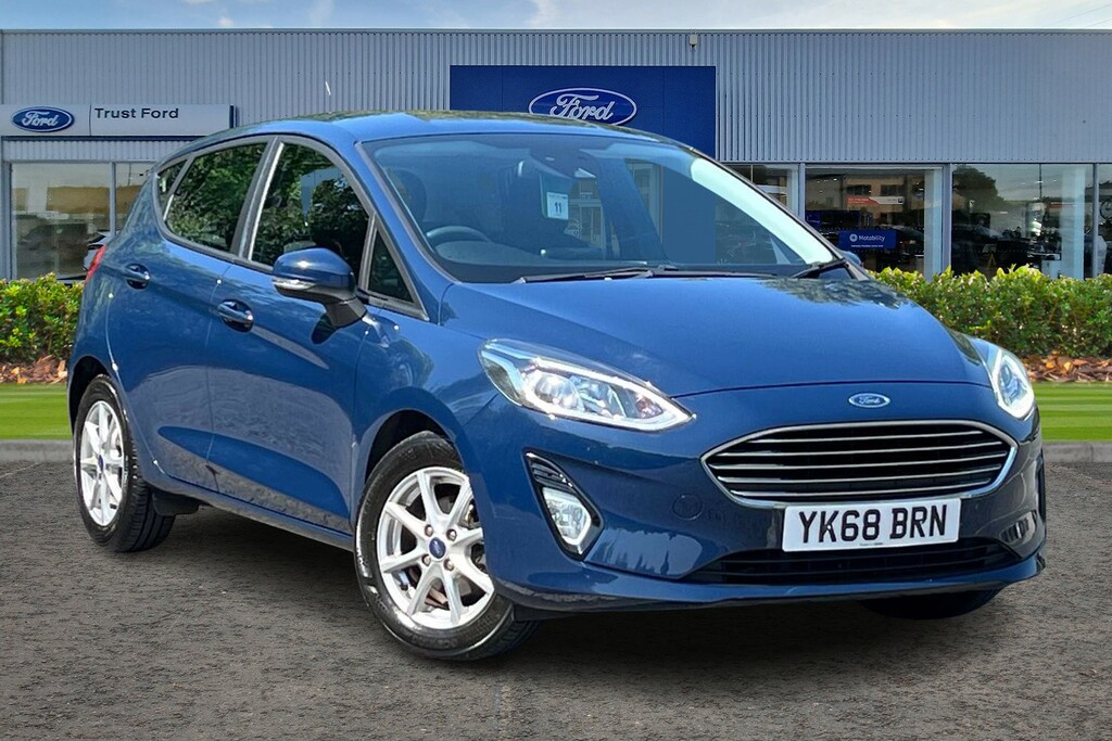 Ford Fiesta 1.0 Ecoboost Zetec Blue