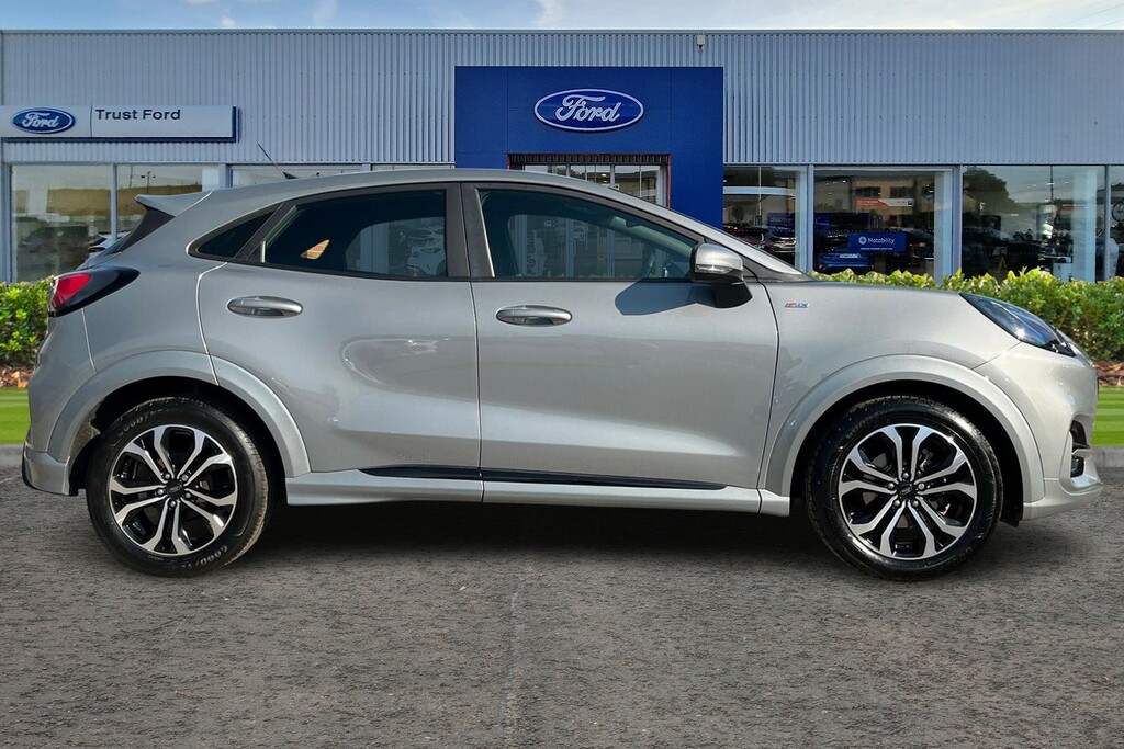 Ford Puma 1.0 Ecoboost Hybrid Mhev St-line Silver #3