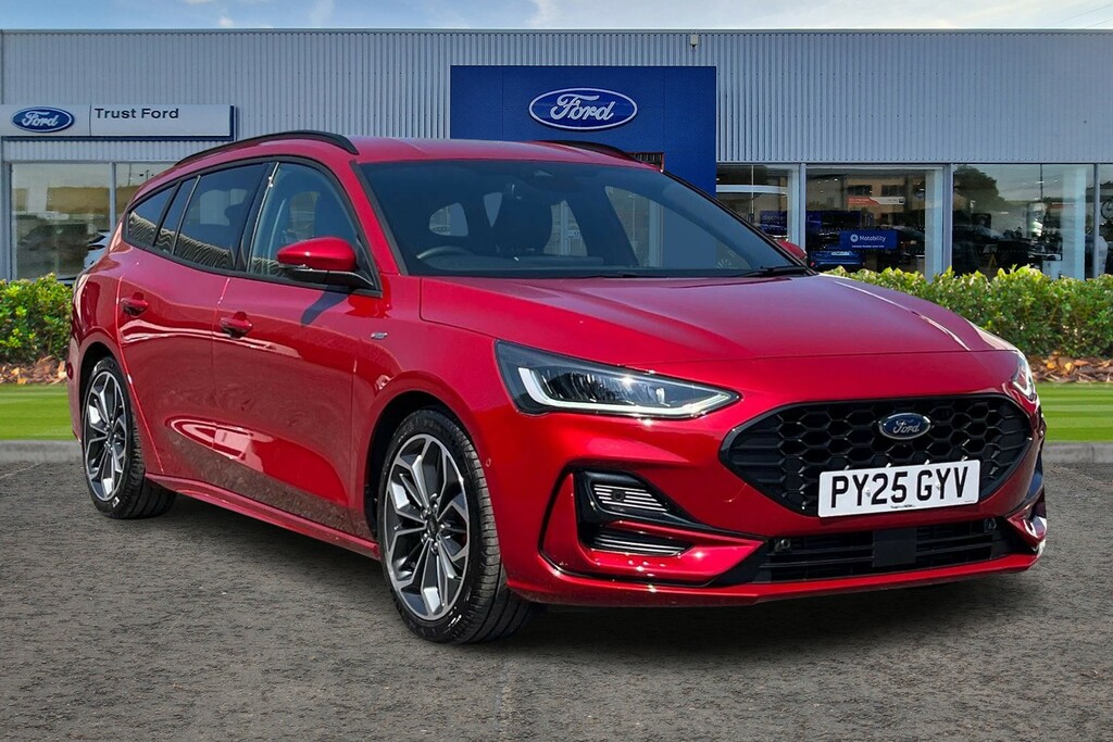Ford Focus 1.0 Ecoboost Hybrid Mhev St-line X Red