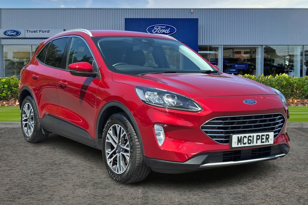 Ford Kuga 1.5 Ecoblue Titanium Edition With Bo Sat Red