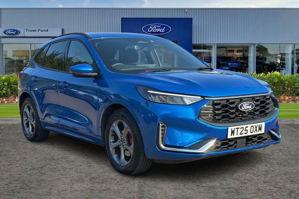 Ford Kuga 2.5 Fhev St-line Cvt With Winter Pack 360 Park Blue