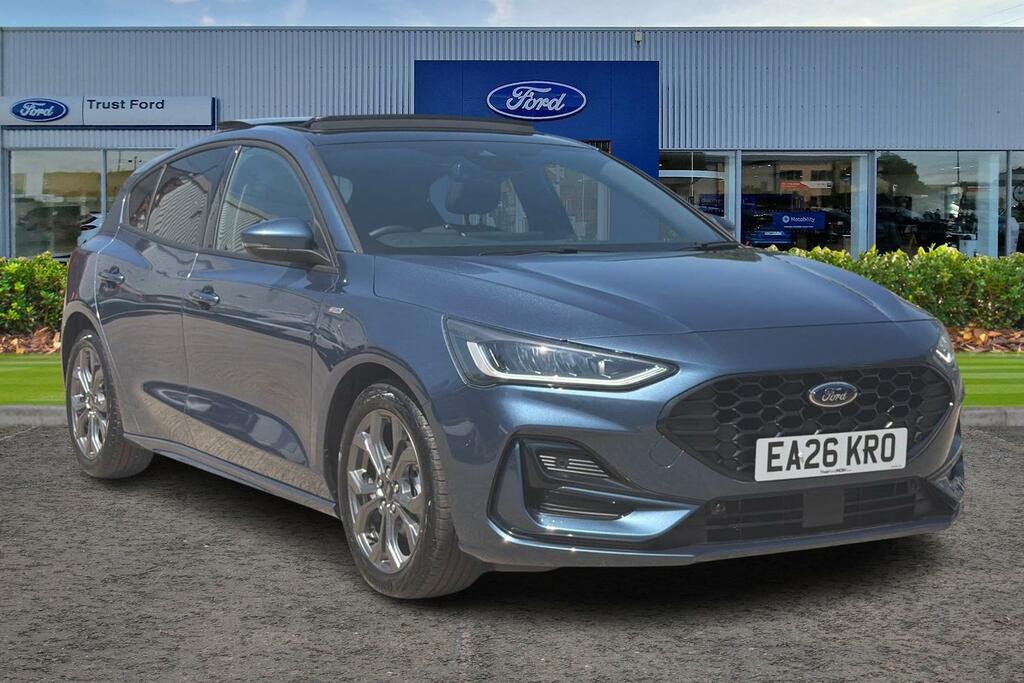 Ford Focus 1.0T Ecoboost Mhev St-line Hatchback Hy Blue