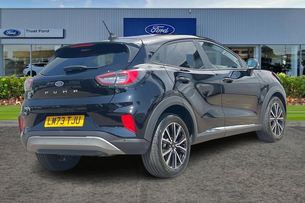 Ford Puma 1.0T Ecoboost Mhev Titanium Suv Hybrid Black #4