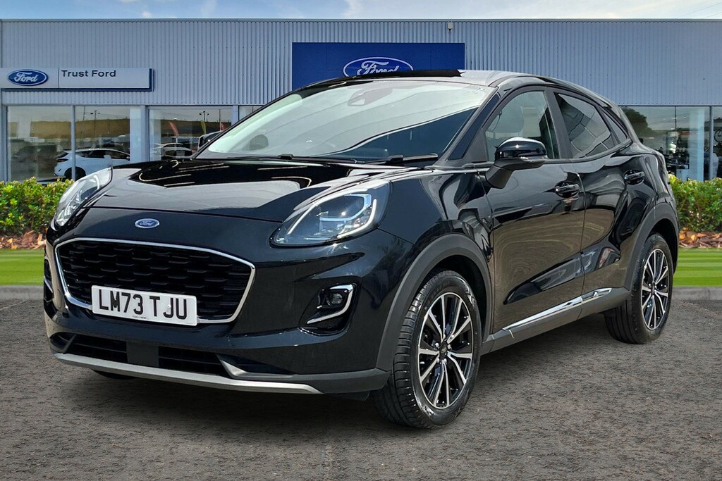 Ford Puma 1.0T Ecoboost Mhev Titanium Suv Hybrid Black #5