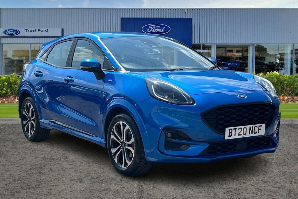 Ford Puma 1.0 Turbo Ecoboost 125Ps Hybrid Mhev St-line X F Red #1