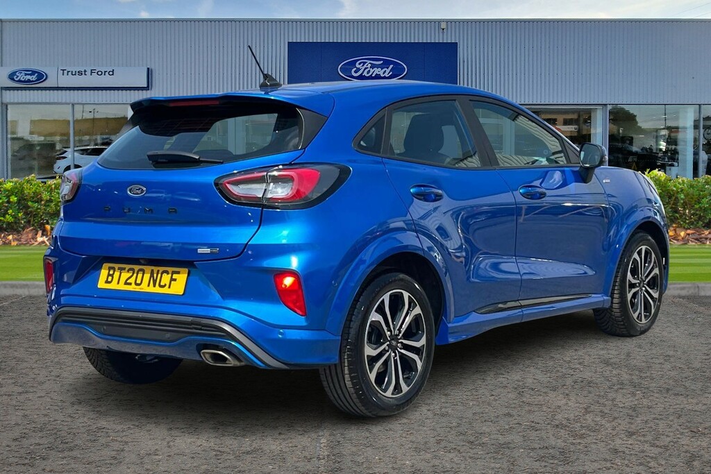 Ford Puma 1.0 Turbo Ecoboost 125Ps Hybrid Mhev St-line X F Red #4