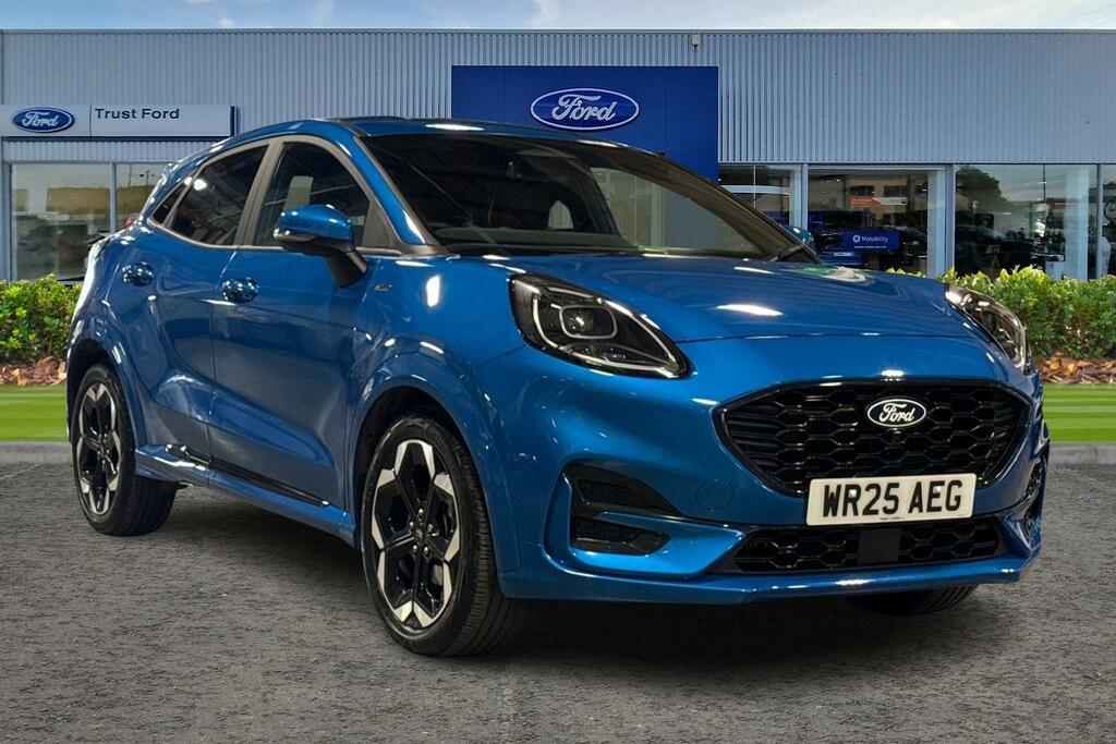 Ford Puma 1.0 Ecoboost Hybrid Mhev 155 St-line X Dct Blue