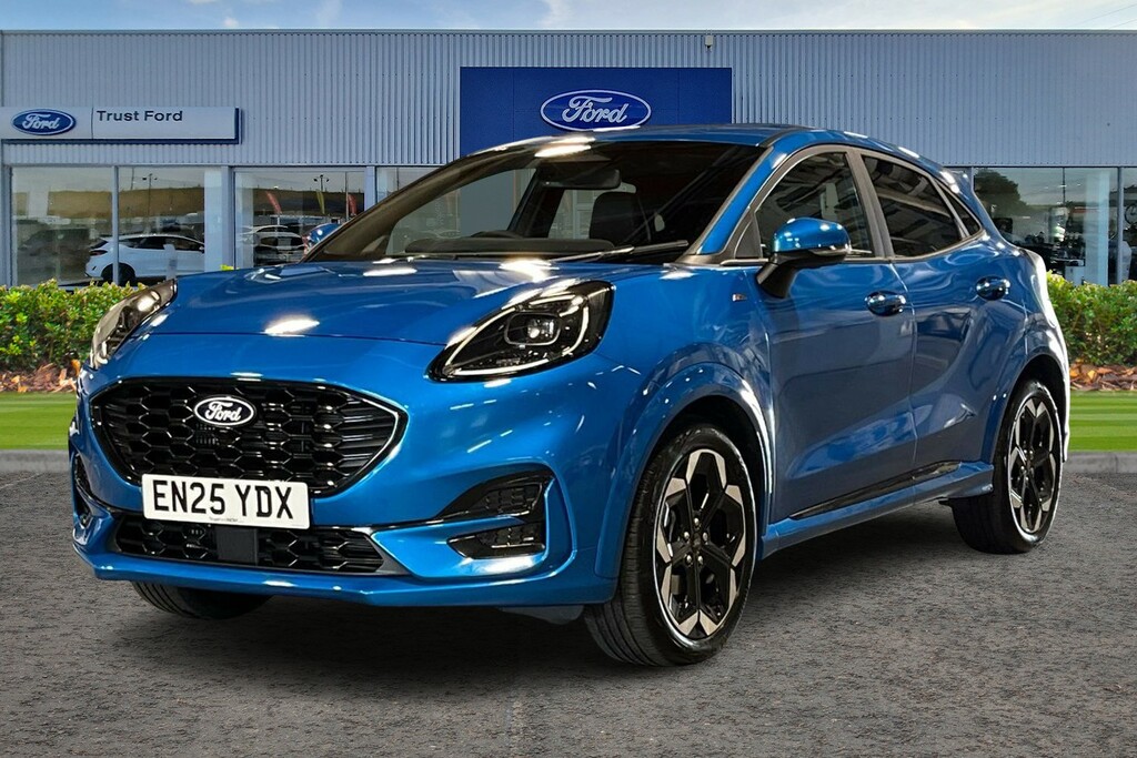 Ford Puma 1.0 Ecoboost Hybrid Mhev St-line X Dct Blue #5