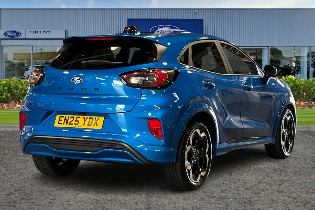 Ford Puma 1.0 Ecoboost Hybrid Mhev St-line X Dct Blue #4