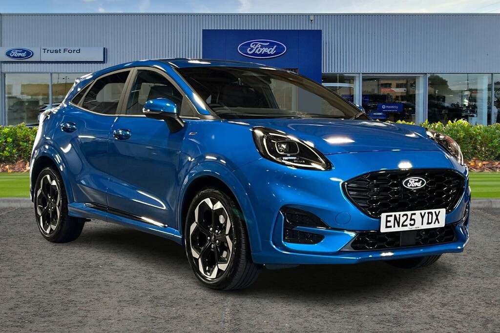 Ford Puma 1.0 Ecoboost Hybrid Mhev St-line X Dct Blue