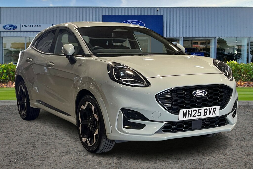 Ford Puma 1.0T Ecoboost Mhev St-line Suv Hybrid D Black #1