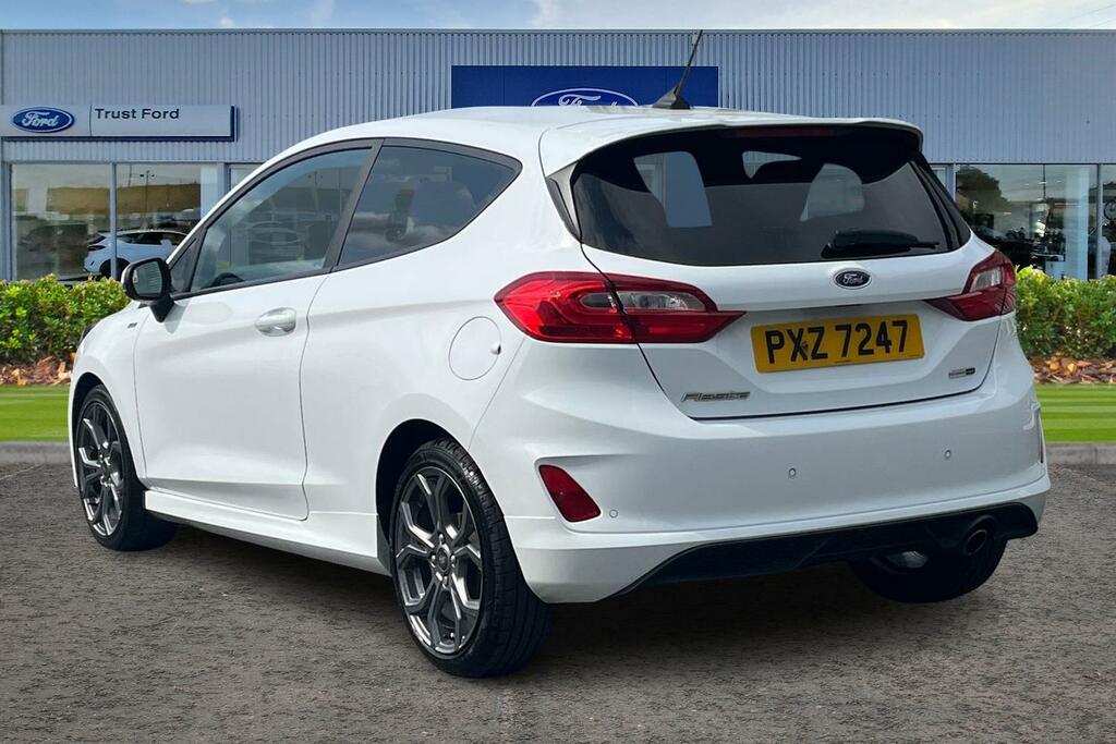 Ford Fiesta 1.0 Ecoboost Hybrid Mhev 125 St-line Edition White #2