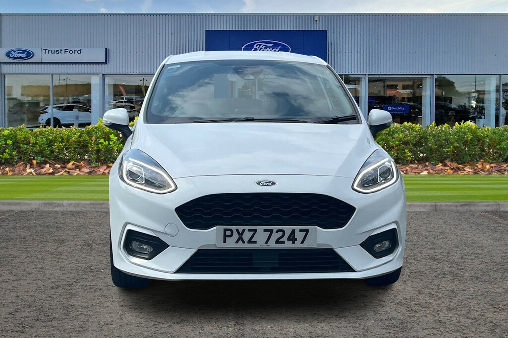 Ford Fiesta 1.0 Ecoboost Hybrid Mhev 125 St-line Edition White #6
