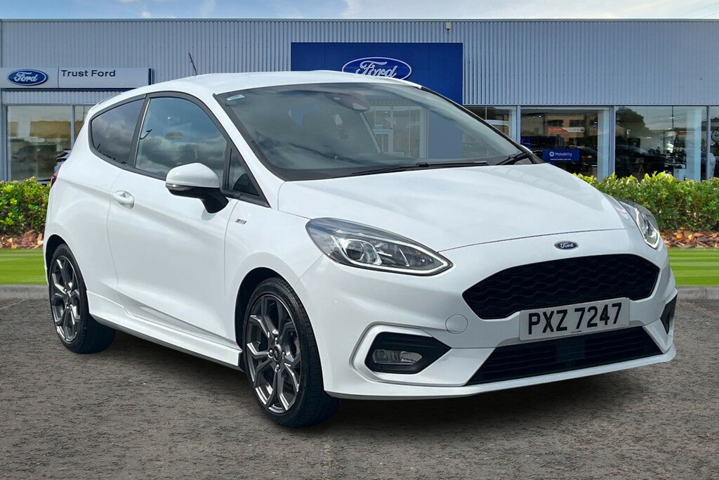 Ford Fiesta 1.0 Ecoboost Hybrid Mhev 125 St-line Edition White