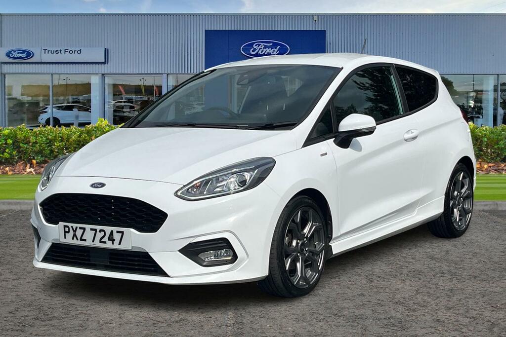 Ford Fiesta 1.0 Ecoboost Hybrid Mhev 125 St-line Edition White #5
