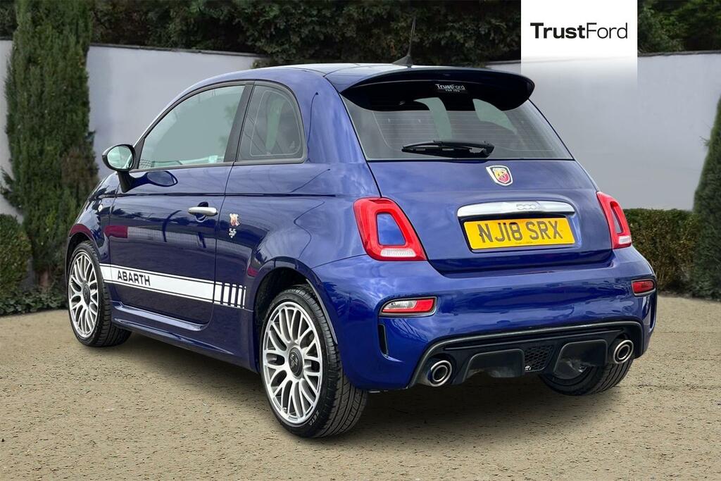 Abarth 595 1.4 T-jet Hatchback Euro 6 145 NJ18SRX Blue #2