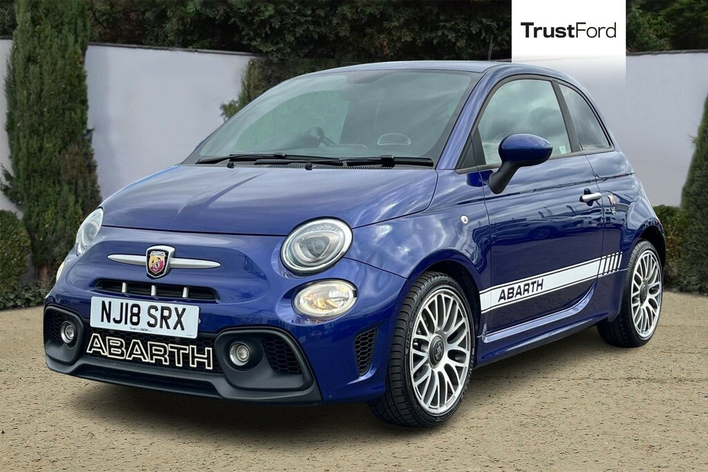 Abarth 595 1.4 T-jet Hatchback Euro 6 145 NJ18SRX Blue #5