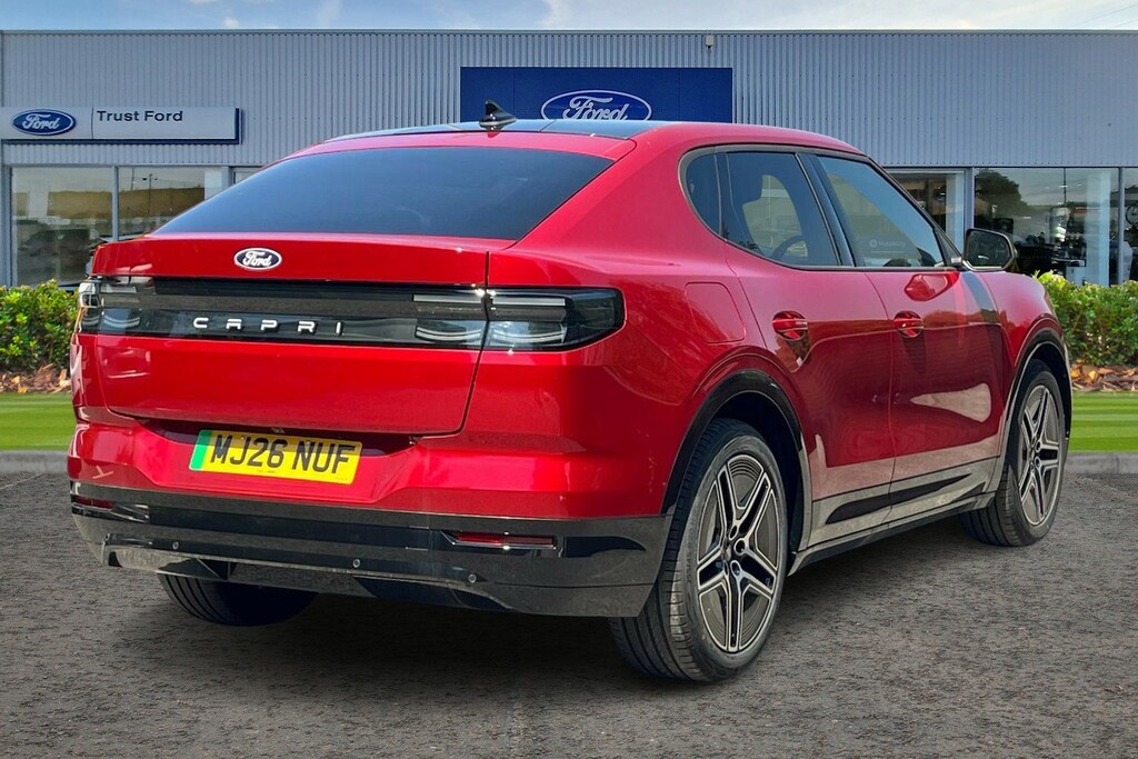 Ford Capri Extended Range 79Kwh Premium Suv Red #4