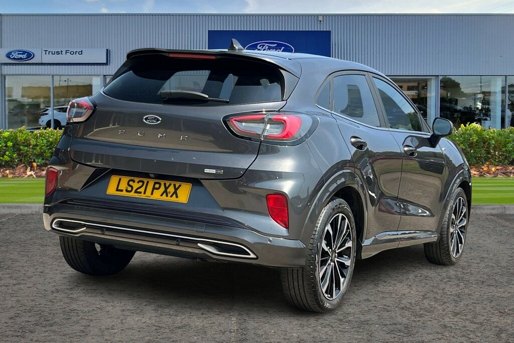 Ford Puma 1.0 Ecoboost Hybrid Mhev 155 St-line Vignale Sync3 LS21PXX Grey #4