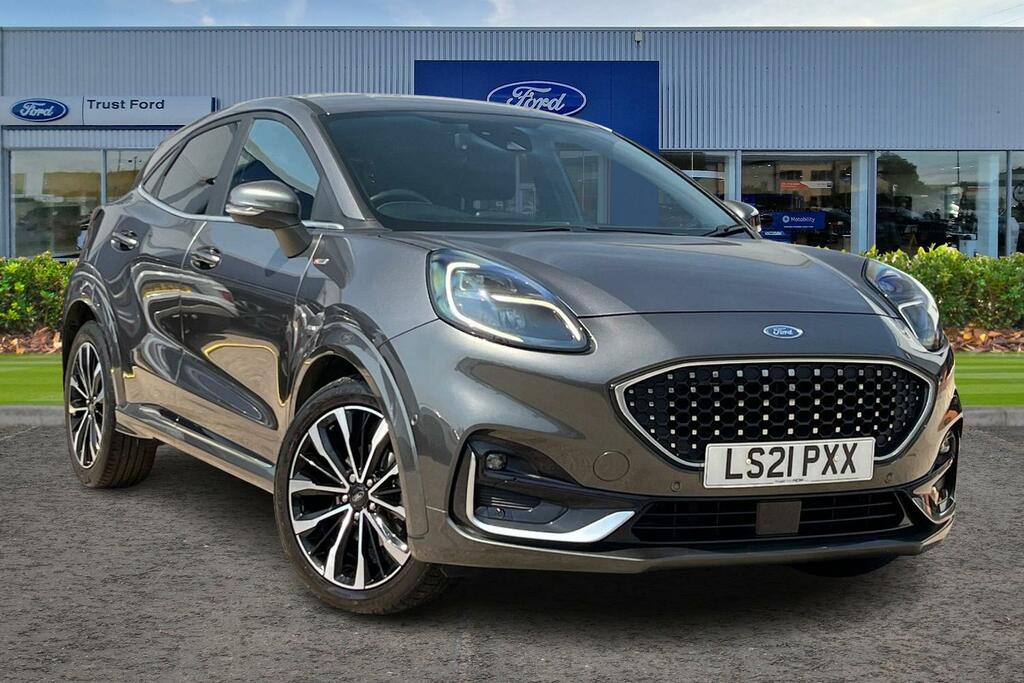 Ford Puma 1.0 Ecoboost Hybrid Mhev 155 St-line Vignale Sync3 Grey