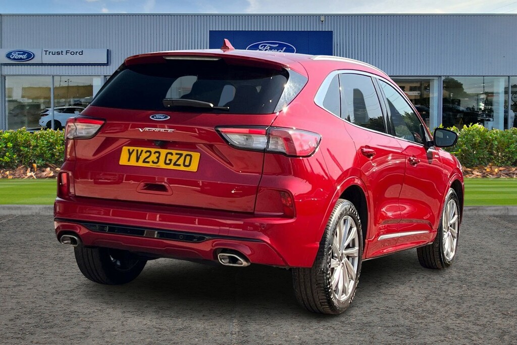 Ford Kuga 2.5 Fhev Vignale Sync3 Navigation Heated Seats S YV23GZO Red #4