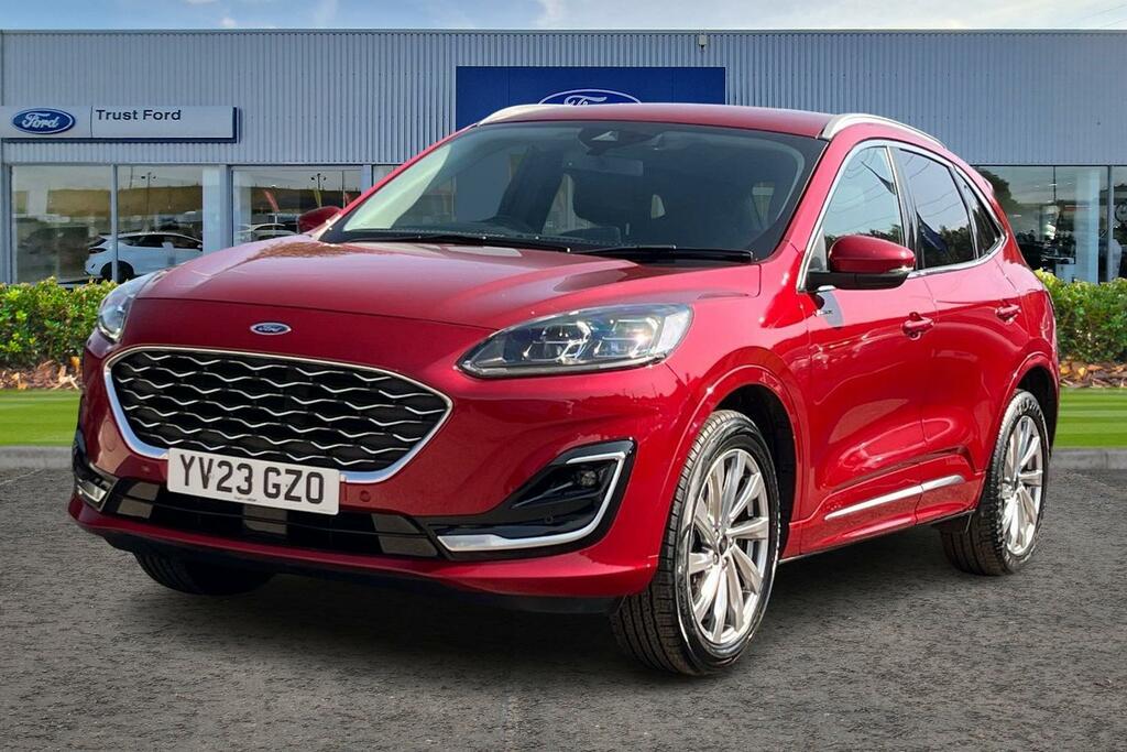 Ford Kuga 2.5 Fhev Vignale Sync3 Navigation Heated Seats S YV23GZO Red #5