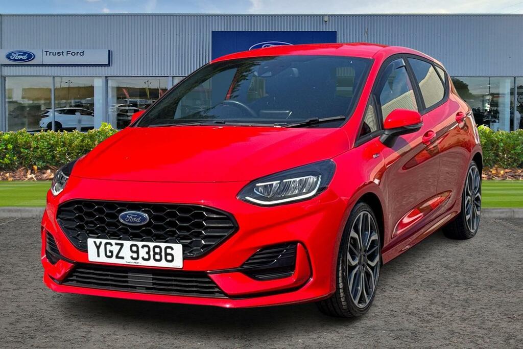 Ford Fiesta St-line X YGZ9386 Red #5