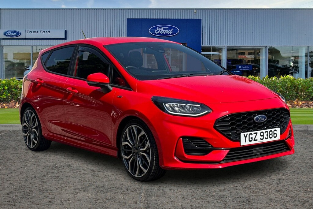 Ford Fiesta 1.0 Ecoboost Hbd Mhev 125 St-line X Red