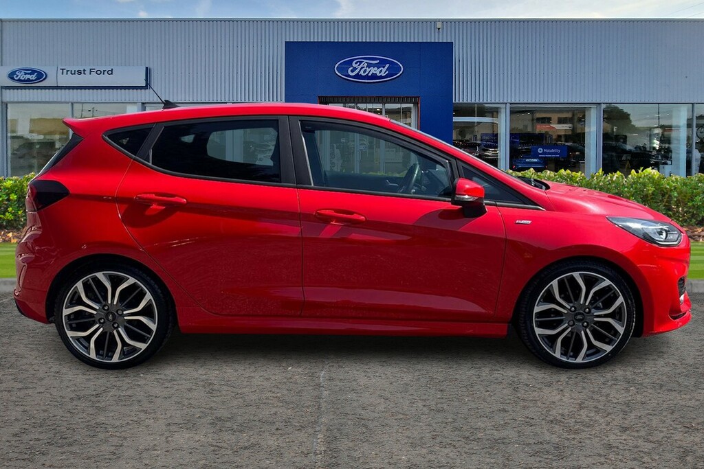 Ford Fiesta St-line X YGZ9386 Red #3