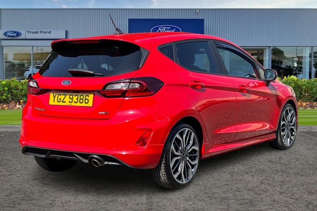 Ford Fiesta St-line X YGZ9386 Red #4