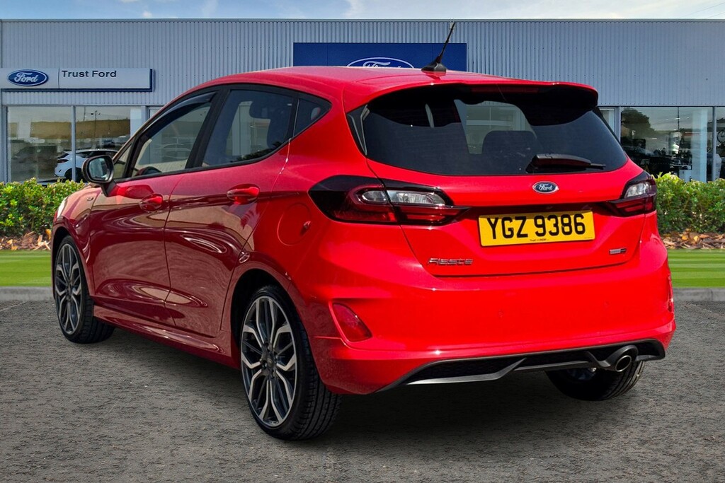 Ford Fiesta St-line X YGZ9386 Red #2