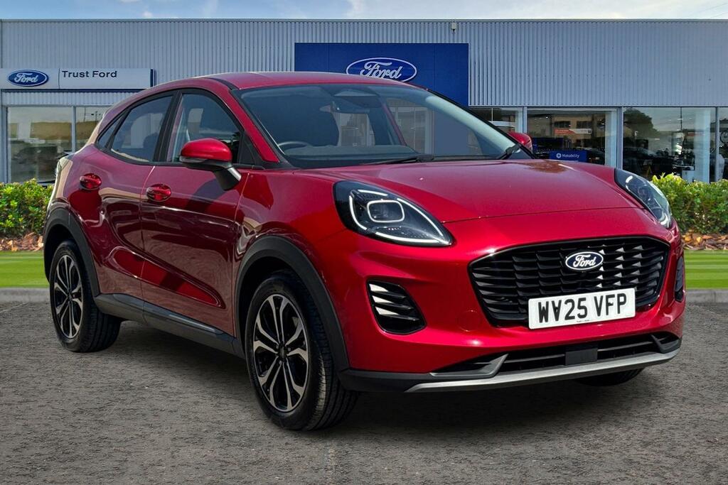 Ford Puma 1.0 Ecoboost Hybrid Mhev Titanium Dct Red