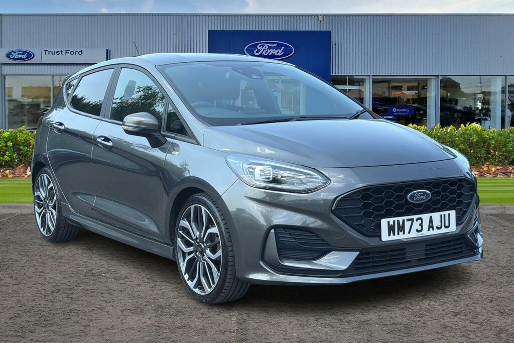 Ford Fiesta 1.0 Ecoboost Hybrid Mhev 125 St-line X With Wi Grey