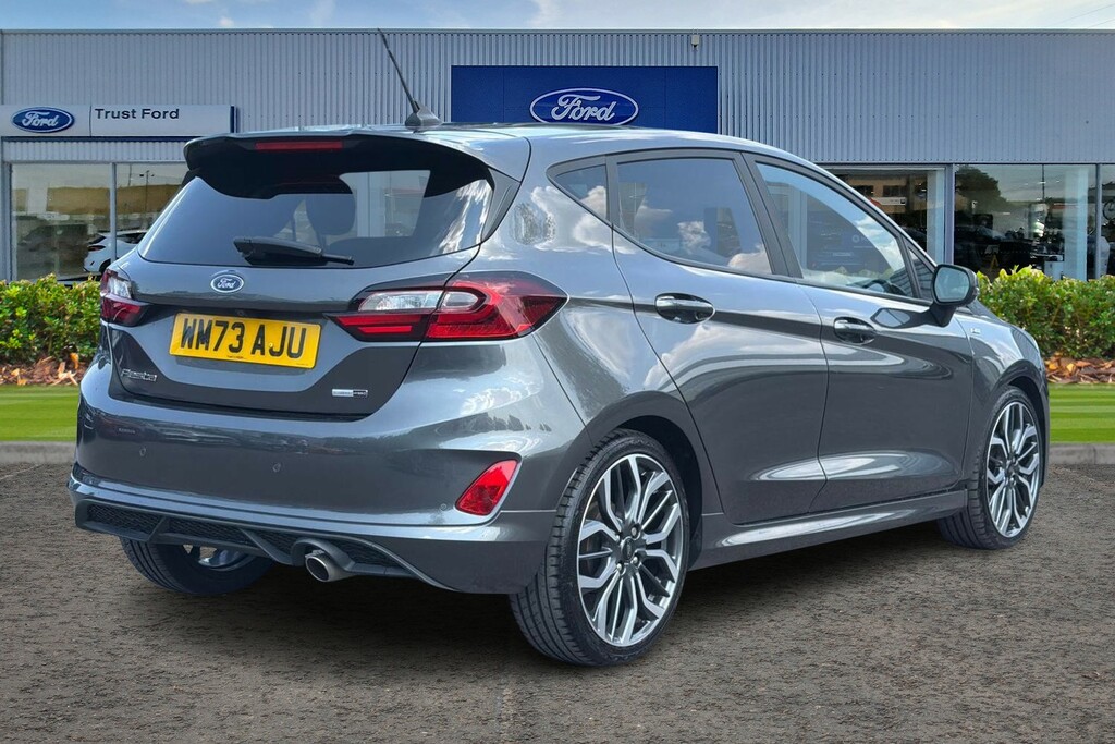 Ford Fiesta 1.0 Ecoboost Hybrid Mhev 125 St-line X With Wi WM73AJU Grey #4