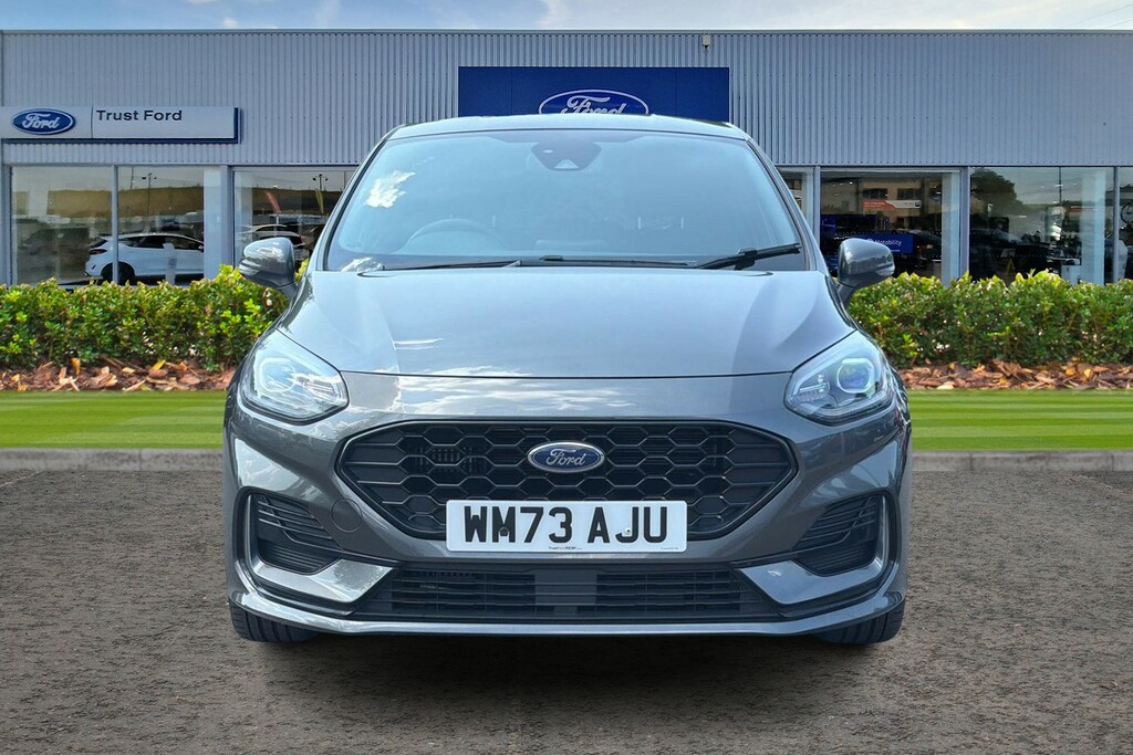 Ford Fiesta 1.0 Ecoboost Hybrid Mhev 125 St-line X With Wi WM73AJU Grey #6