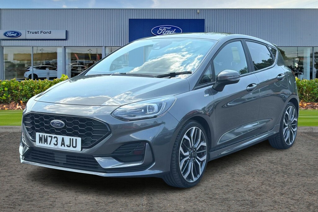 Ford Fiesta 1.0 Ecoboost Hybrid Mhev 125 St-line X With Wi WM73AJU Grey #5