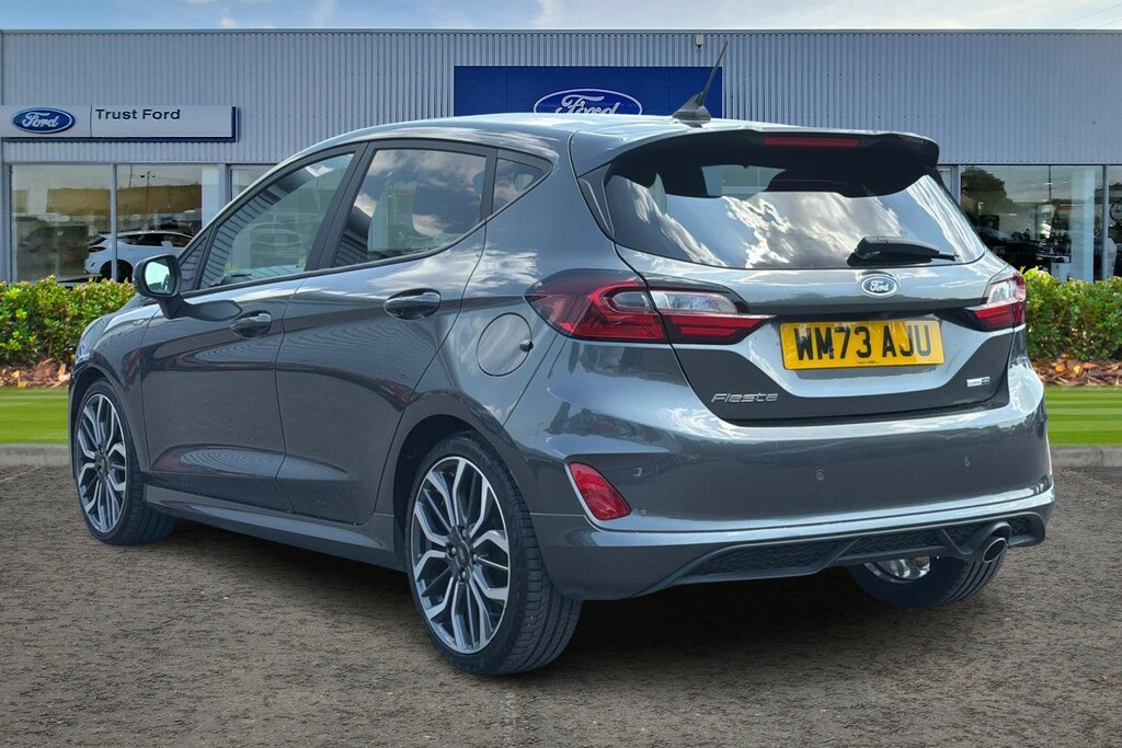 Ford Fiesta 1.0 Ecoboost Hybrid Mhev 125 St-line X With Wi WM73AJU Grey #2