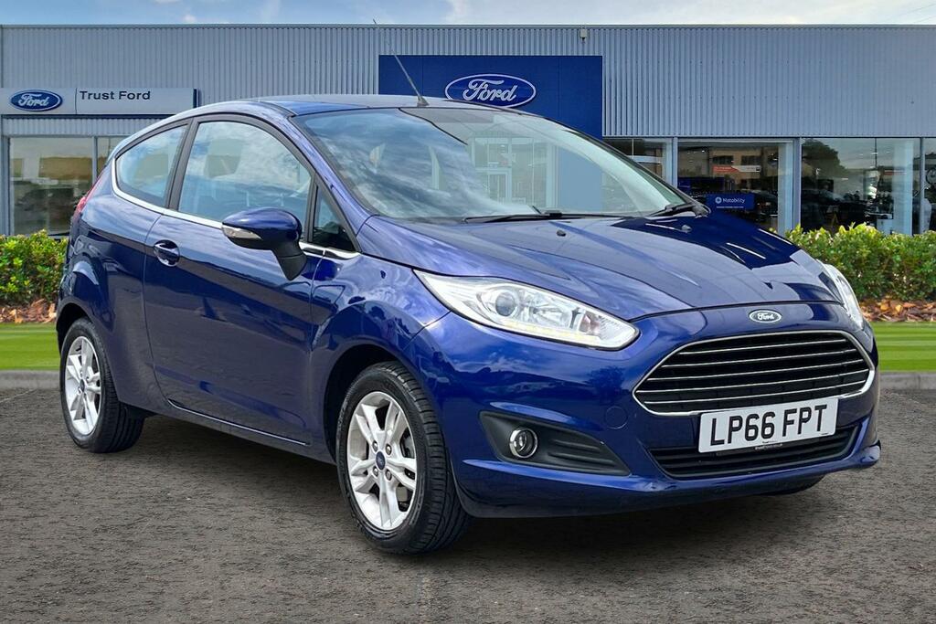 Ford Fiesta Zetec Blue
