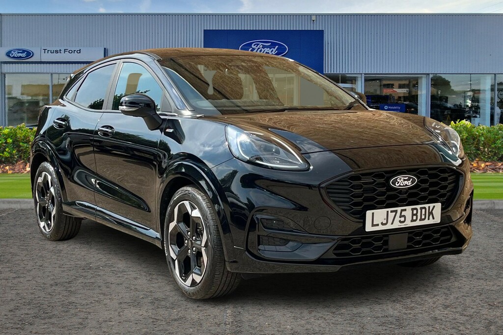Ford Puma 1.0 Ecoboost Hybrid Mhev St-line X Black