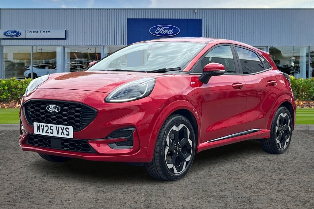 Ford Puma 1.0 Ecoboost Hybrid Mhev 155 St-line X Dct WV25VXS Red #5