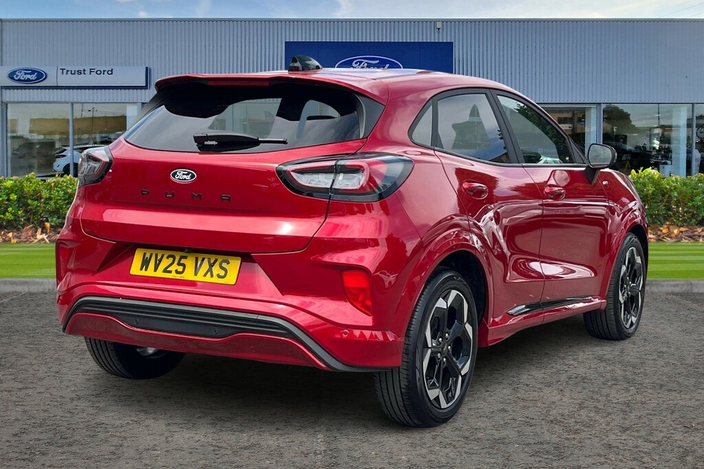 Ford Puma 1.0 Ecoboost Hybrid Mhev 155 St-line X Dct WV25VXS Red #4