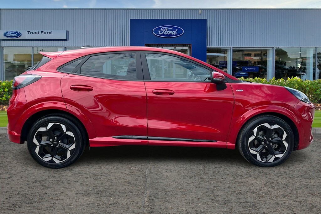 Ford Puma 1.0 Ecoboost Hybrid Mhev 155 St-line X Dct WV25VXS Red #3