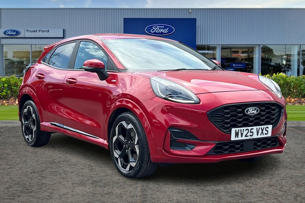 Ford Puma 1.0 Ecoboost Hybrid Mhev 155 St-line X Dct Red