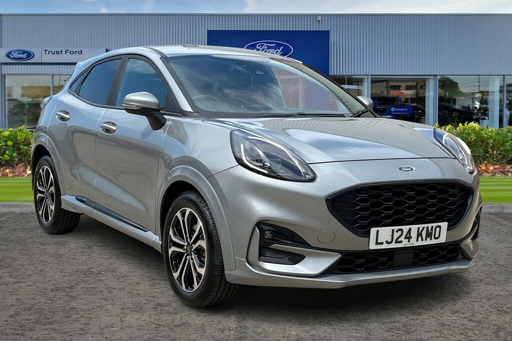 Ford Puma 1.0T Ecoboost Mhev St-line Suv Hybrid M Silver