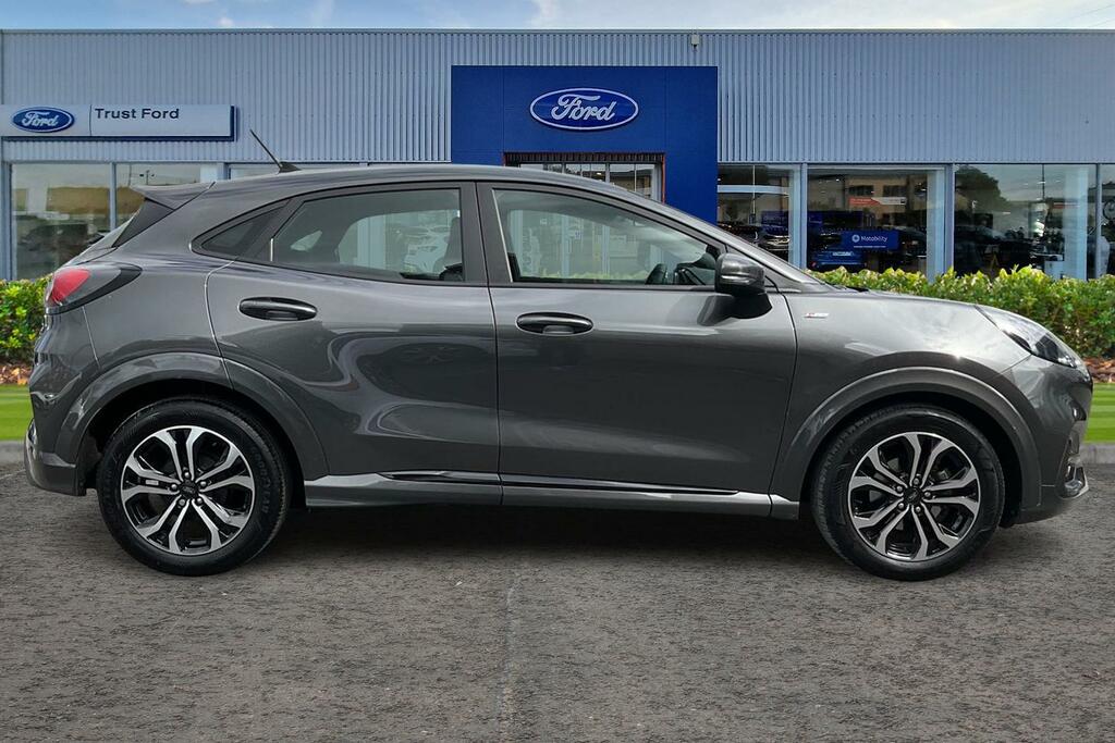 Ford Puma 1.0 Ecoboost Hybrid Mhev St-line YGZ8358 Grey #3