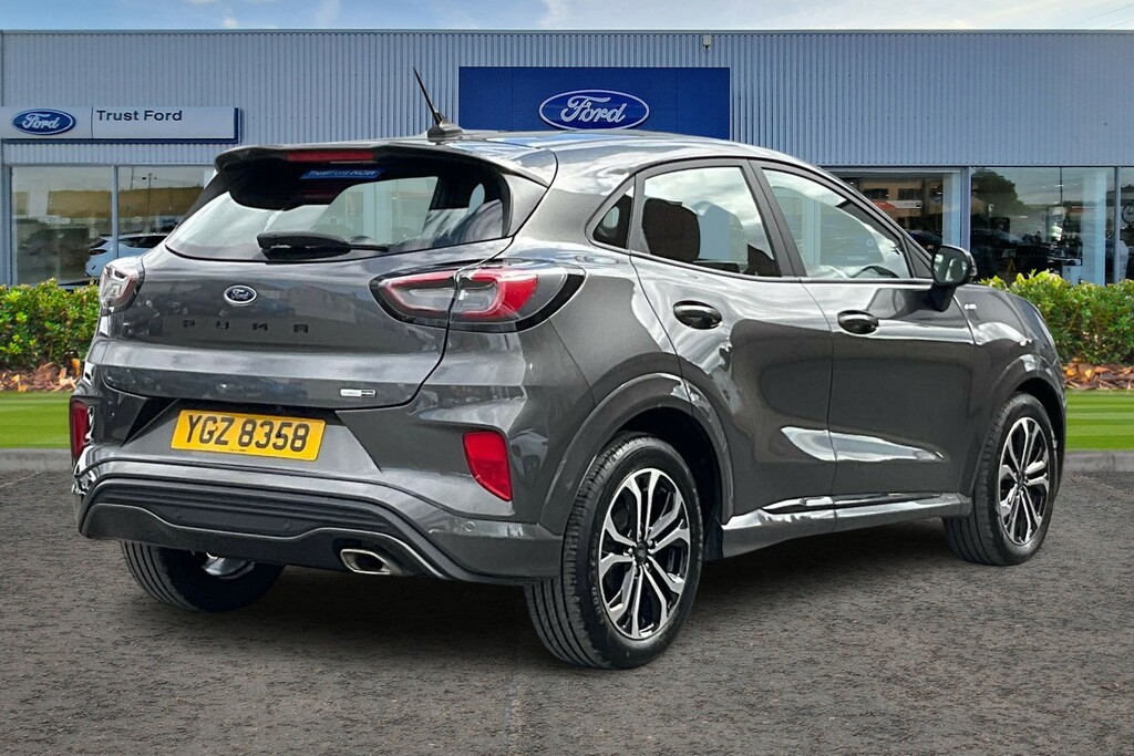 Ford Puma 1.0 Ecoboost Hybrid Mhev St-line YGZ8358 Grey #4