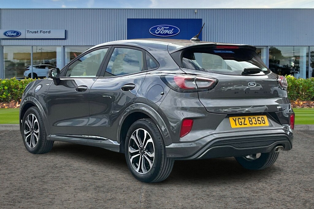 Ford Puma 1.0 Ecoboost Hybrid Mhev St-line YGZ8358 Grey #2