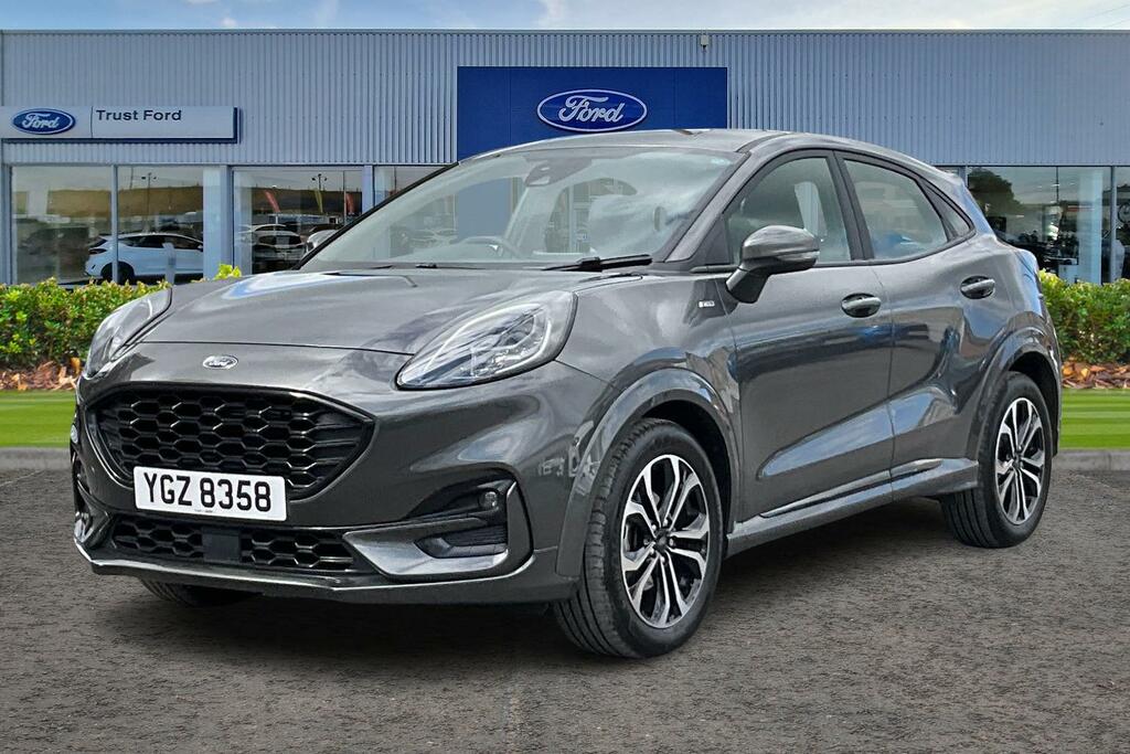 Ford Puma 1.0 Ecoboost Hybrid Mhev St-line YGZ8358 Grey #5